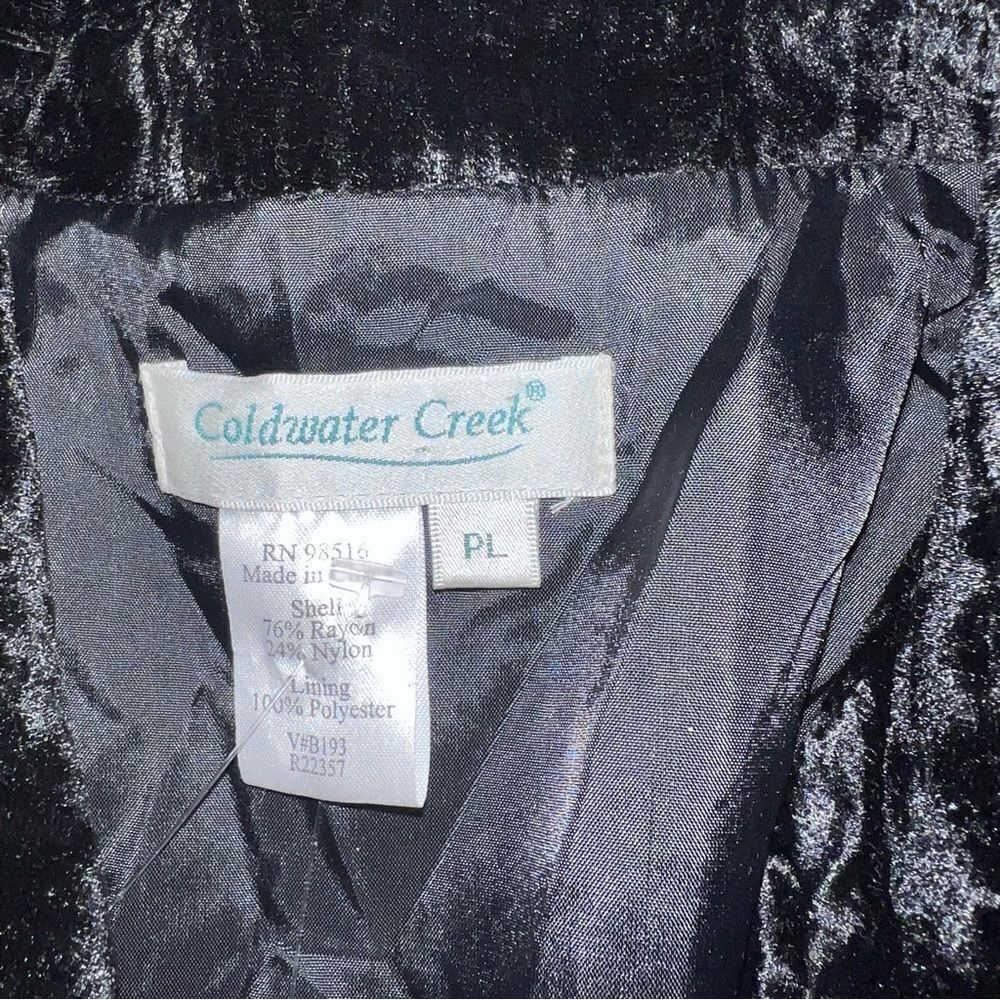 Cold water creek black jacket - Picture 3 of 6